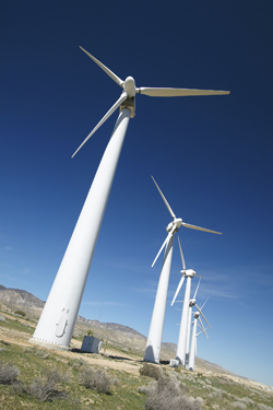 Clean Energy at Bicycle City - Windturbines